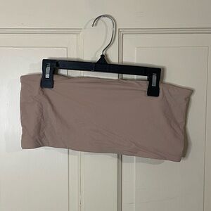SKIMS Kim Kardashian *Fits Everybody Bandeau Bra /Color: Beige/ Umber * Sz: XL